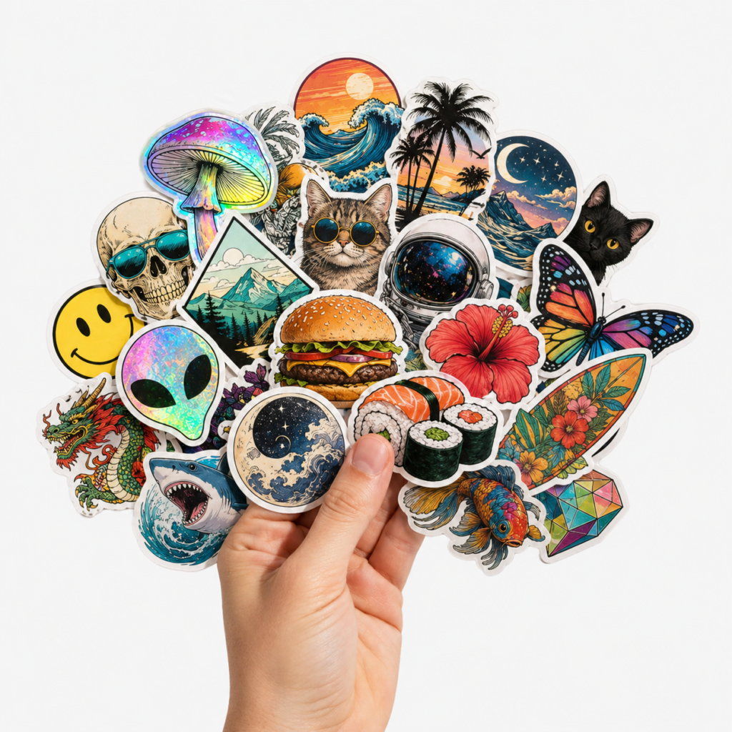 Pack de muestras de materiales Vulcan Sticker